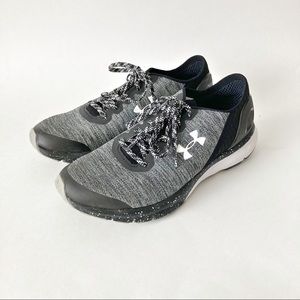 Under Armour Black and Gray Sneaker